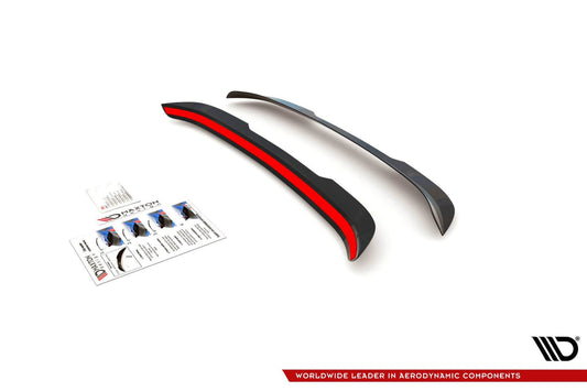 Spoiler Maxton Design tip ST-Line pentru portbagajul Ford Focus (2015-2018), culoare carbon