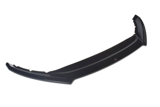 Spoiler Maxton Design version 1 for Skoda Superb front bumper from 2019, glossy black