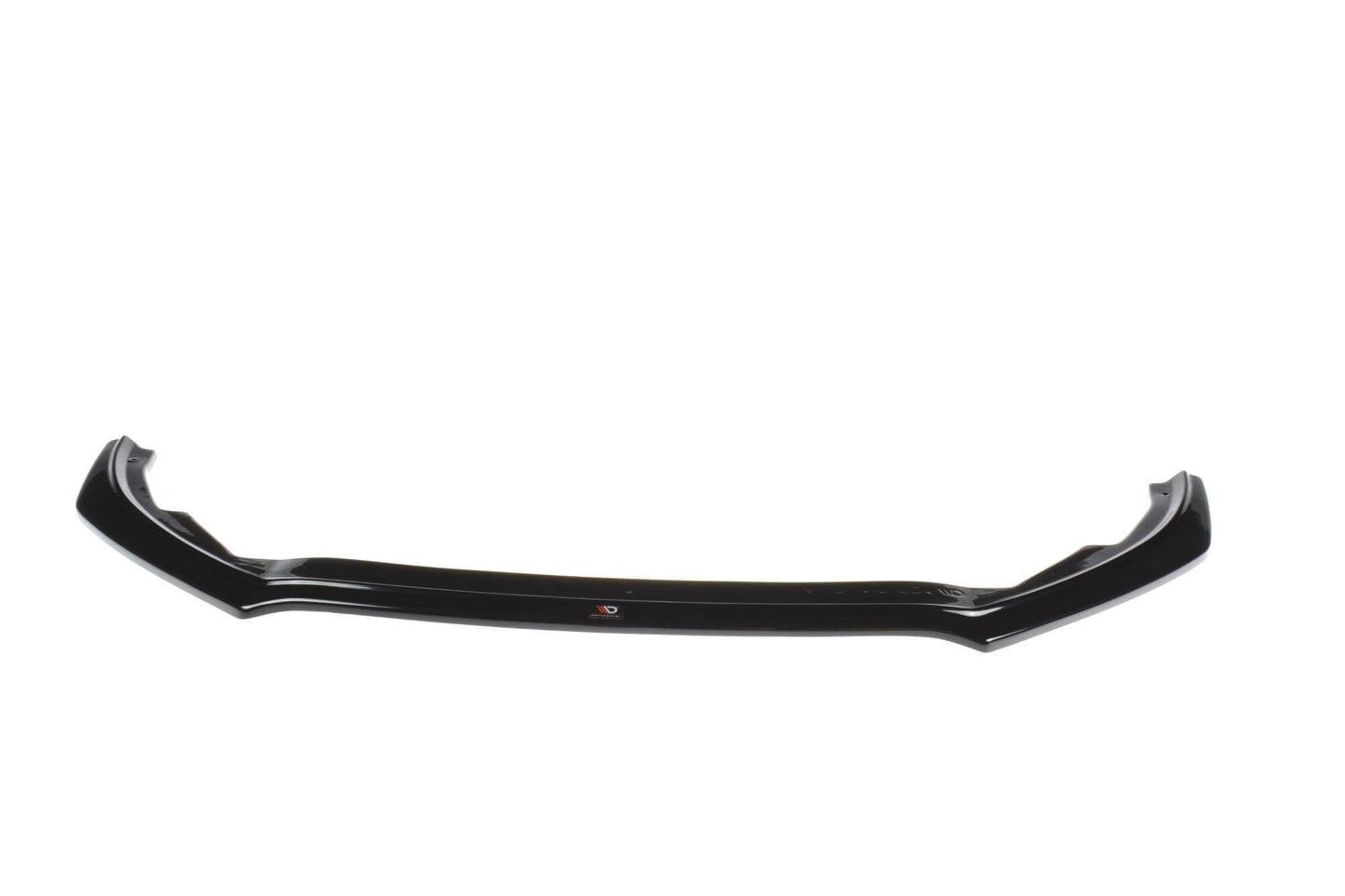 Splitter Maxton Design versiunea 1 pentru bara față ST/ST-Line a Ford Focus (2018-), negru mat