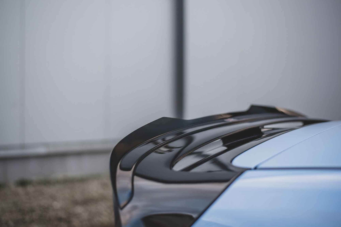 Spoiler portbagaj Maxton Design versiunea 2 pentru Hyundai i30 N hatchback (2017-), negru mat