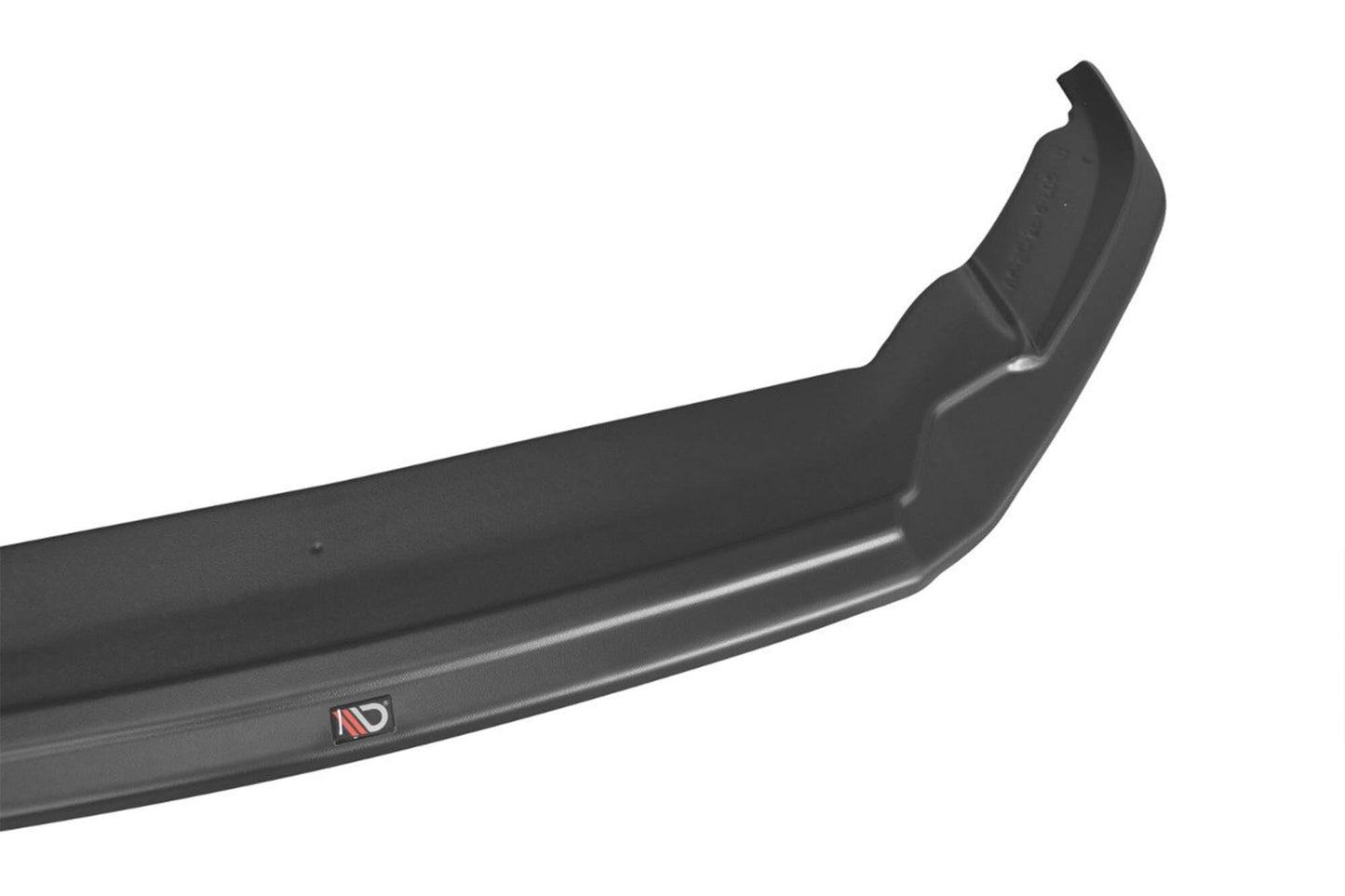 Spoiler Maxton Design versiunea 2 pentru bara fata R a VW Scirocco (2014-2017), lac negru