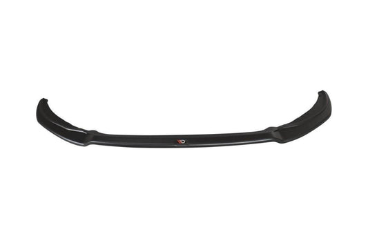 Spoiler Maxton Design versiunea 2 pentru bara fata ST-Line a Ford Focus (2015-2018), negru mat