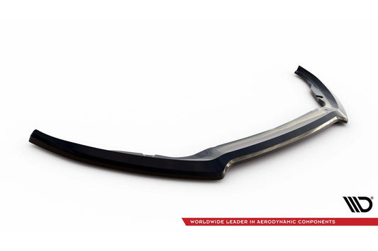 Maxton Design splitter versiunea 1 pentru bara fata Ford Transit Connect (2017-2023), negru lucios
