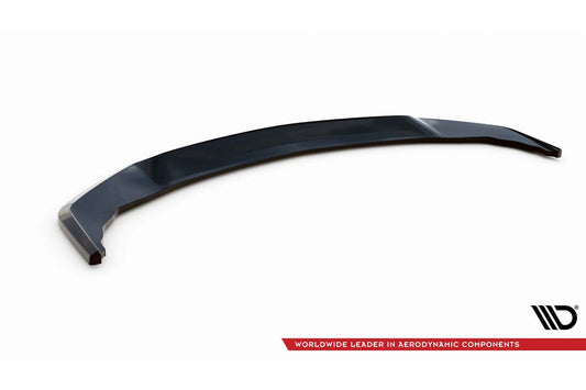 Maxton Design versiunea 1 spoiler bara fata pentru Infiniti Q50 S Mk1 (2013-2016), culoare fibra de carbon