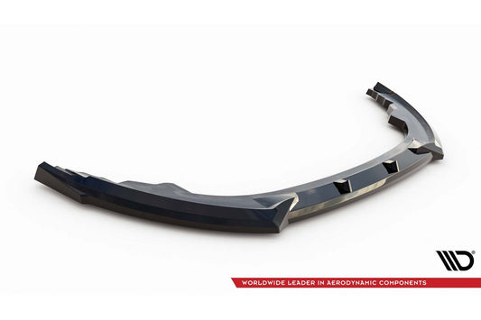 Spoiler pentru bara fata Maxton Design versiunea 1 pentru Toyota GR86 (dupa 2021), lac negru