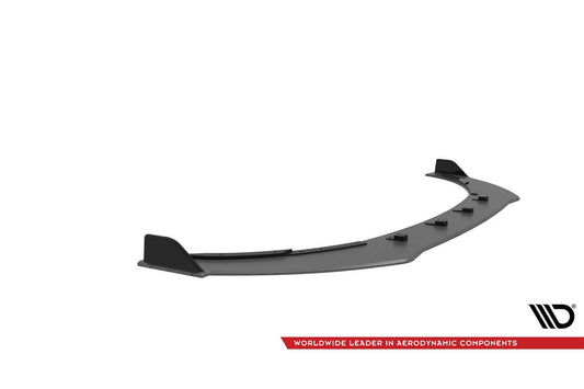 Spoiler pentru bara fata Maxton Design versiunea 2 pentru Toyota GR86 (dupa 2021), negru mat