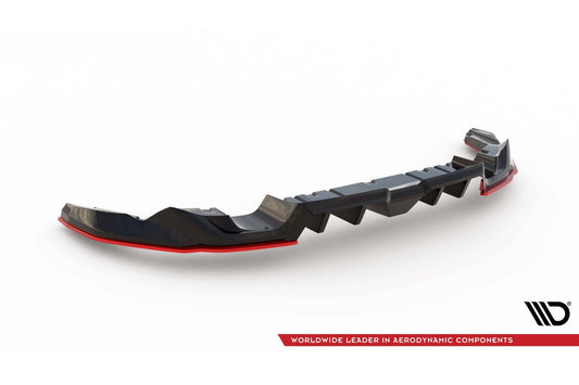 Spoiler pentru bara spate Maxton Design versiunea 2 pentru Toyota GR86 (dupa 2021), lac negru