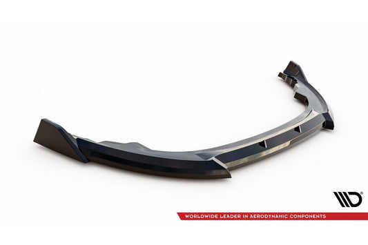 Spoiler pentru bara fata Maxton Design versiunea 3 pentru Toyota GR86 (dupa 2021), lac negru