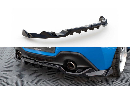 Spoiler Maxton Design versiunea 3 pentru bara spate Toyota GR86 (dupa 2021), lac negru
