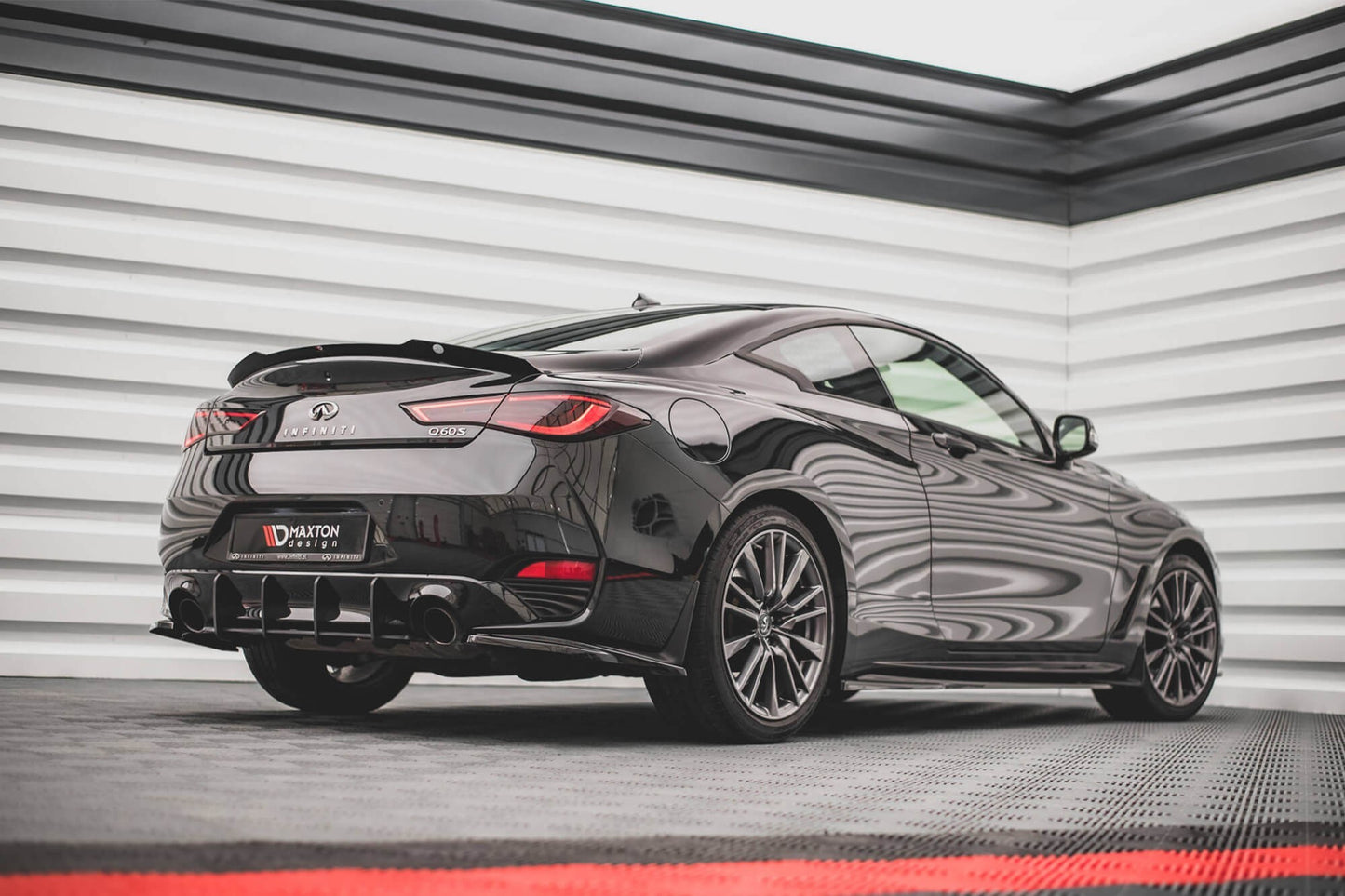 Maxton Design spoiler portbagaj pentru Infiniti Q60 S (dupa 2017), culoare carbon