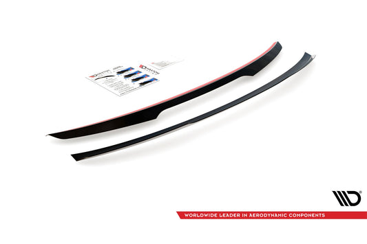 Spoiler portbagaj Maxton Design pentru Skoda Octavia hatchback (după 2019), negru lucios