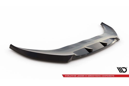 Maxton Design spoiler pentru bara fata Ford Transit Connect dupa 2024, negru lucios