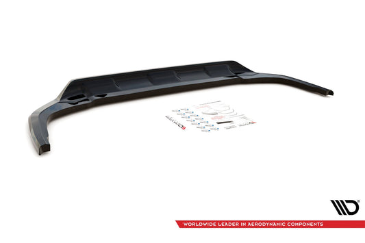 Spoiler bara fata Maxton Design pentru Toyota Rav4 (dupa 2019), negru mat