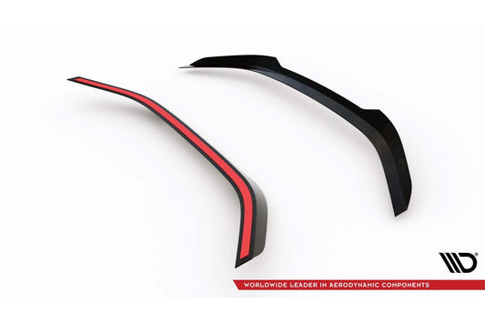 Spoiler plafon Maxton Design pentru Hyundai Veloster N (2018-2022), negru lac