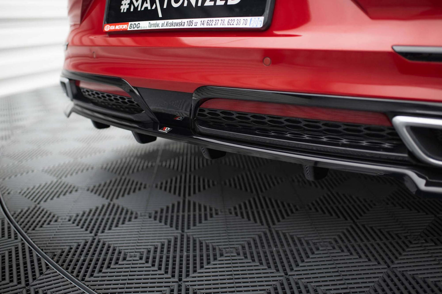 Spoiler bara spate Maxton Design pentru Kia Proceed GT-Line (2019-2022), negru lac
