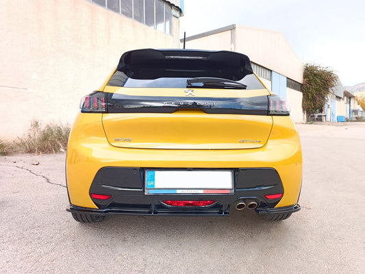 Motordrome Design diffuser versiunea 2 pentru Peugeot 208 Mk2 (2019+)