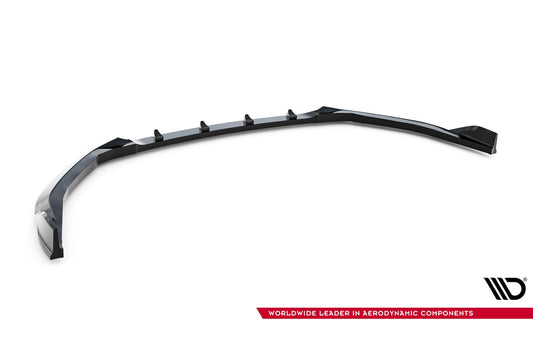 Spoiler bara fata Maxton Design versiunea 2 pentru Toyota GR Corolla (2022-2024), lac negru