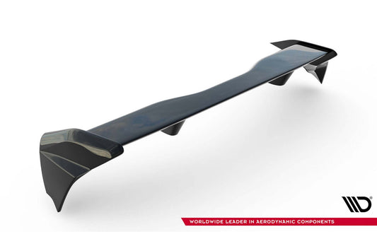 Maxton Design spoiler plafon pentru Ford Fiesta ST / ST‑Line (2017‑2024), negru lacuit
