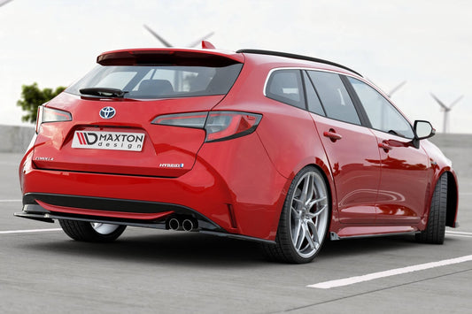 Extensii laterale Maxton Design pentru bara spate Toyota Corolla station wagon (2019-), negru mat