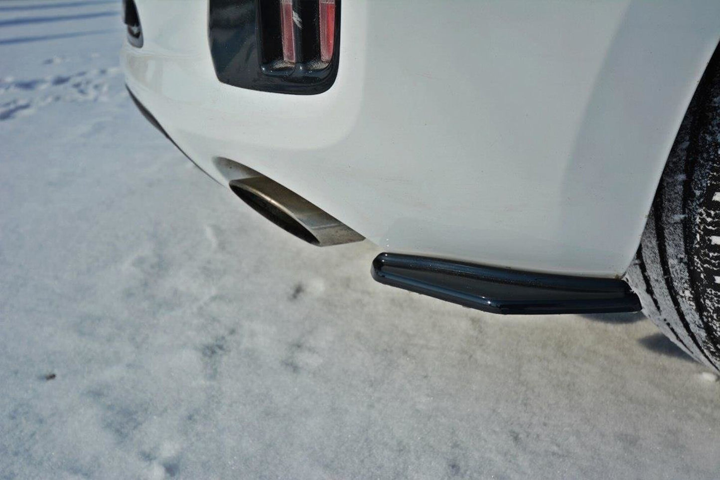 Extensii laterale Maxton Design pentru bara spate GT a Kia Ceed (2013-2018), culoare carbon