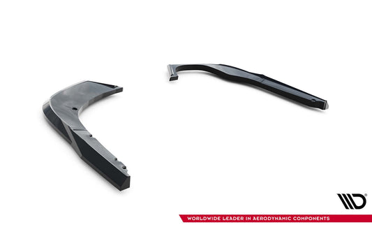 Maxton Design Side Skirts v1 for Skoda Superb (2024 onwards) Rear Bumper, Gloss Black