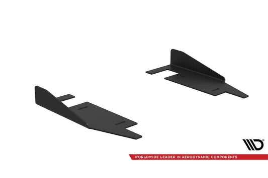 Maxton Design praguri laterale pentru Kia Stinger GT, GT-Line, Standard (2017-2023), lac negru