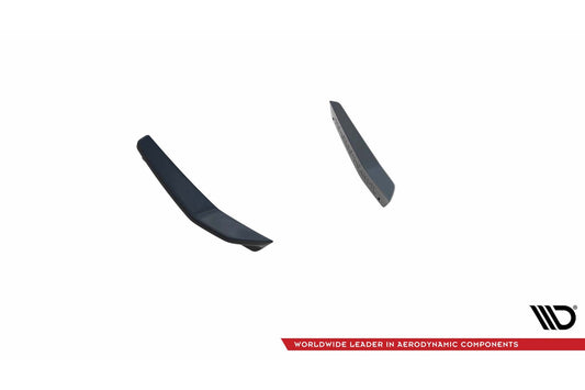 Inserții laterale pentru bara fata Maxton Design pentru Toyota GR86 (dupa 2021), negru mat