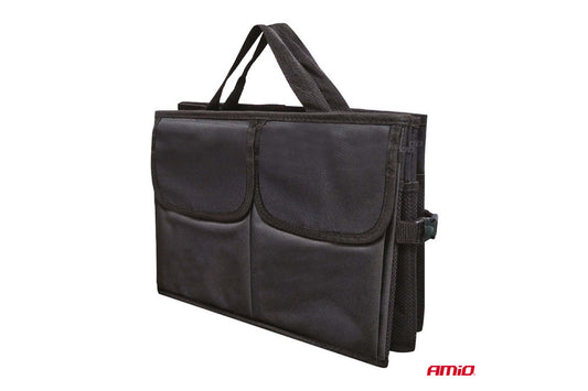 Organizator pentru portbagaj Amio, negru, 55x38x26cm.