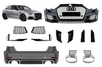 Pachet tuning compatibil cu Audi A3 hatchback (2017-2019)