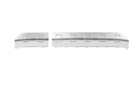W465 Chrome Front Bar Set compatible with Mercedes G Class W464 (2018 onwards) with PDC, grille, headlight covers, fender extensions