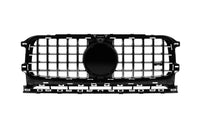 W465 Chrome Front Bar Set compatible with Mercedes G Class W464 (2018 onwards) with PDC, grille, headlight covers, fender extensions