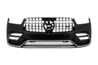 Tuning package type 63 compatible with Mercedes GLE SUV W167 (2019-2023), with chrome strips and tips