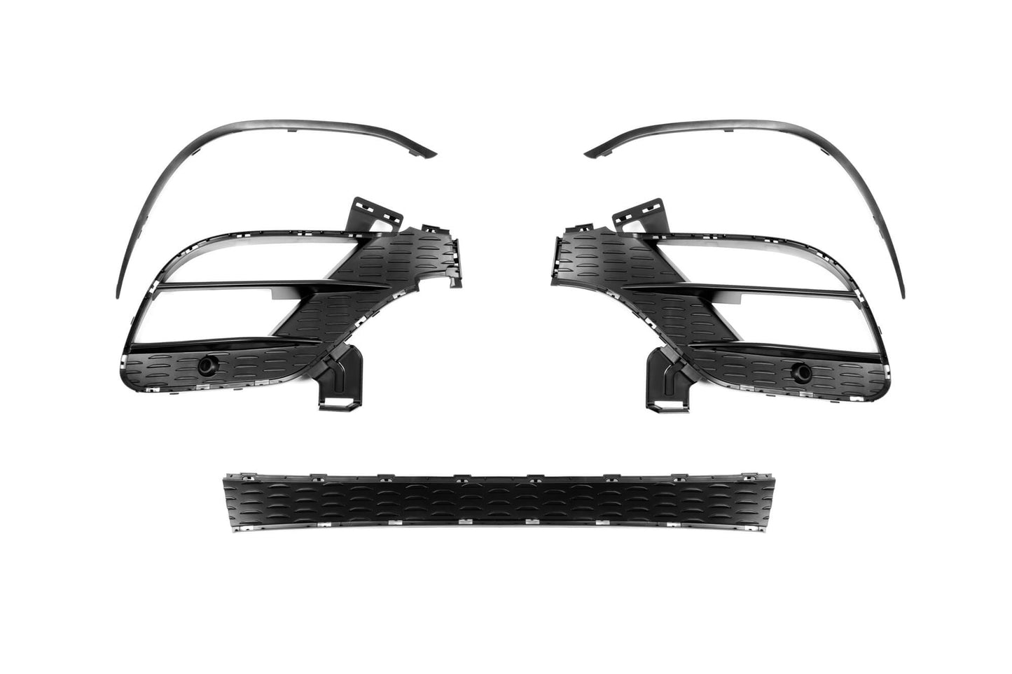 Tuning package type 63 compatible with Mercedes GLE SUV W167 (2019-2023), with chrome strips and tips