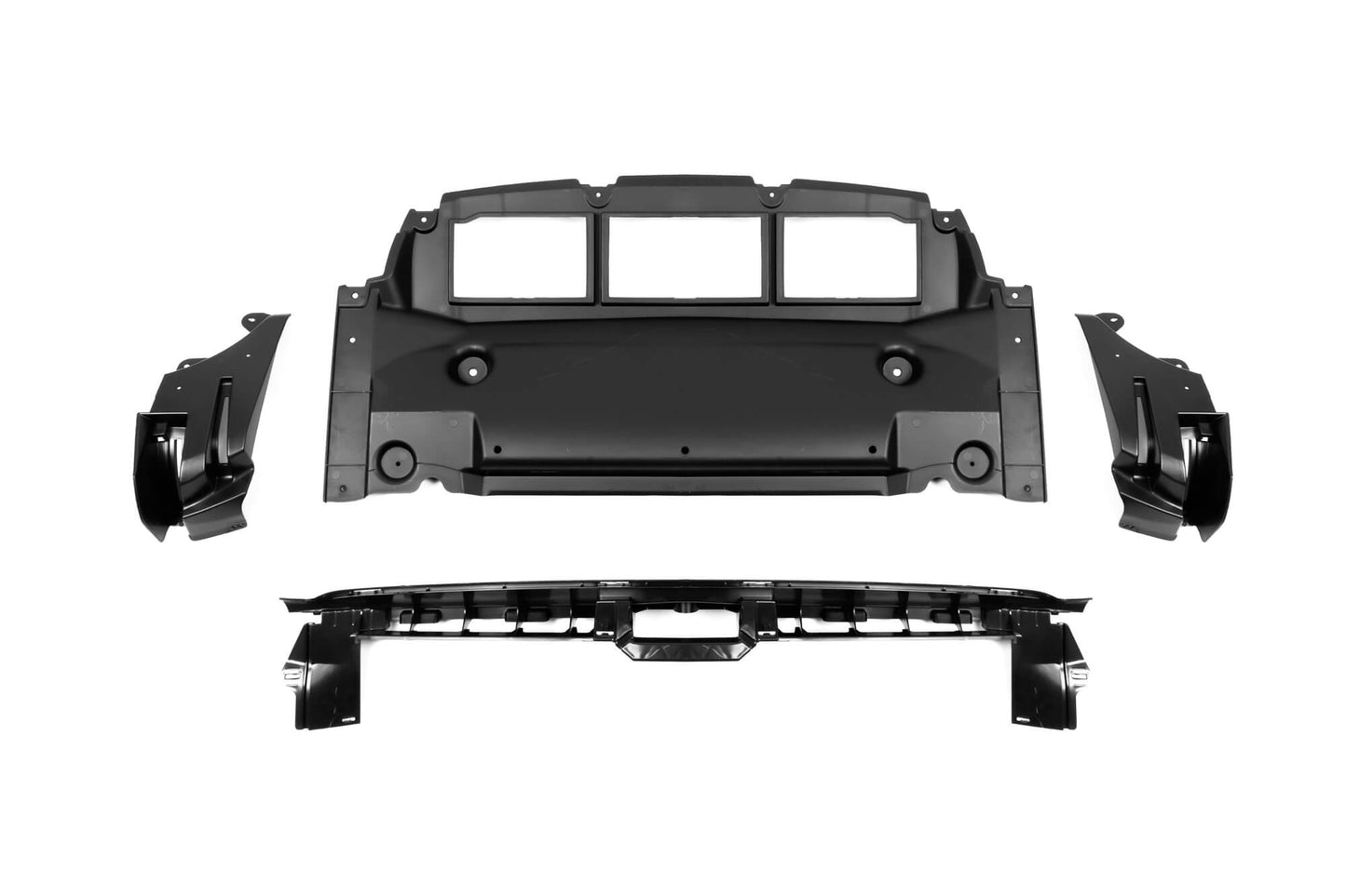 Tuning package type 63 compatible with Mercedes GLE SUV W167 (2019-2023), with chrome strips and tips