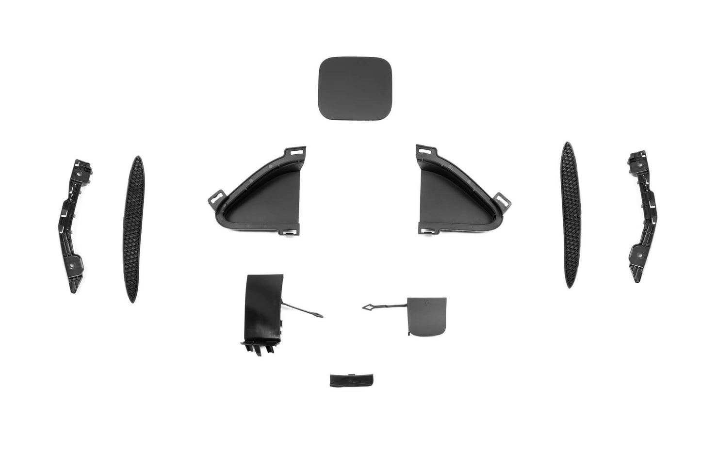 63 Type Tuning Package compatible with Mercedes GLE SUV W167 2019-2023, with black trims and tailpipes