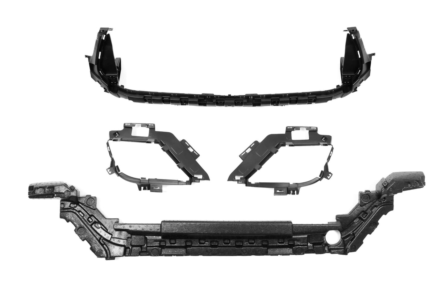 63 Type Tuning Package compatible with Mercedes GLE SUV W167 2019-2023, with black trims and tailpipes