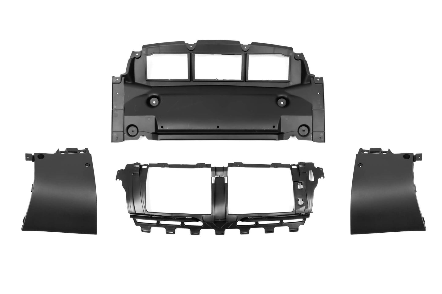 63 Type Tuning Package compatible with Mercedes GLE SUV W167 2019-2023, with black trims and tailpipes