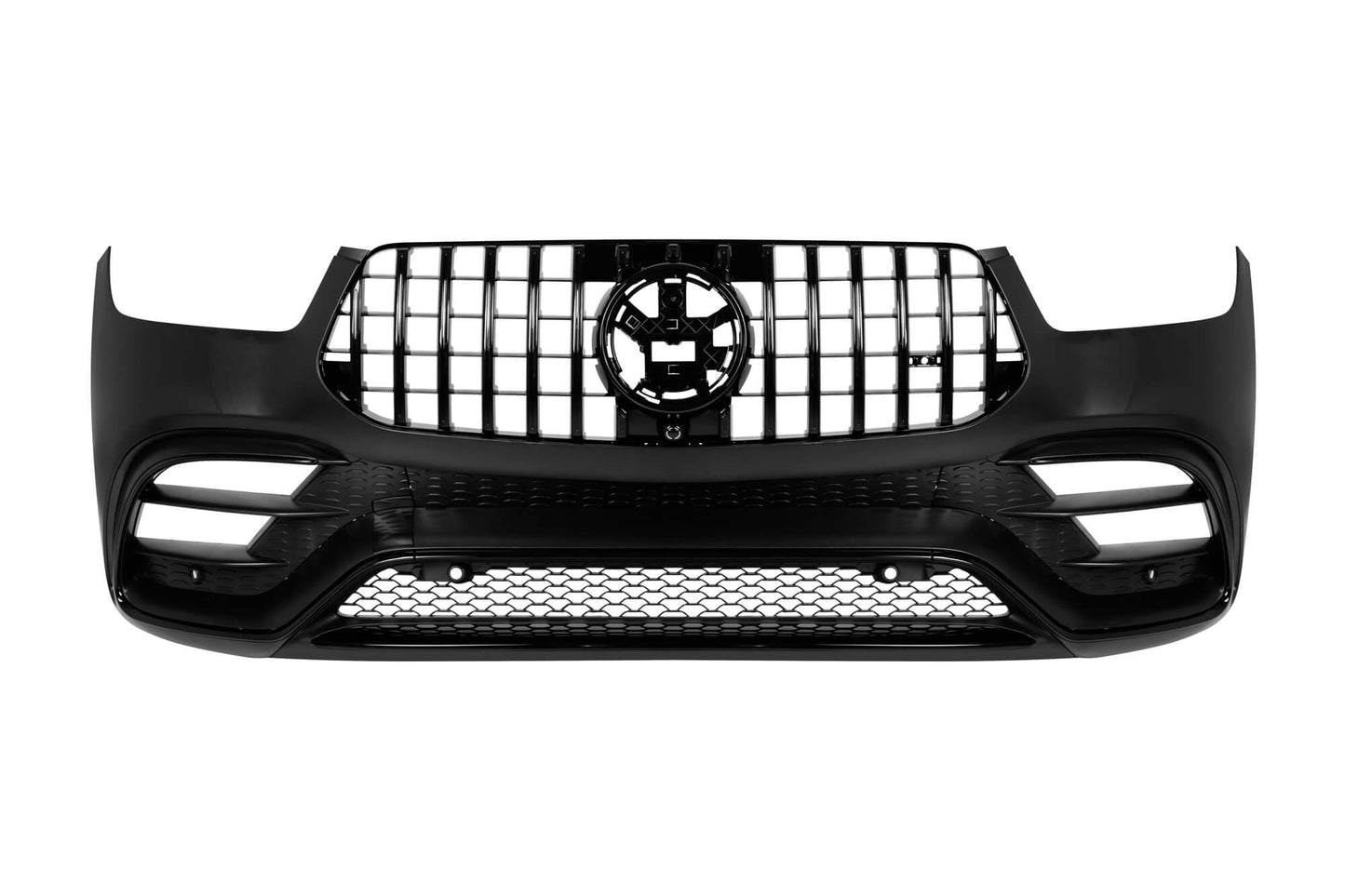 63 Type Tuning Package compatible with Mercedes GLE SUV W167 2019-2023, with black trims and tailpipes