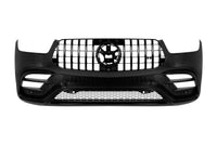 63 Type Tuning Package compatible with Mercedes GLE SUV W167 2019-2023, with black trims and tailpipes