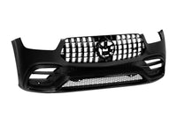 63 Type Tuning Package compatible with Mercedes GLE SUV W167 2019-2023, with black trims and tailpipes