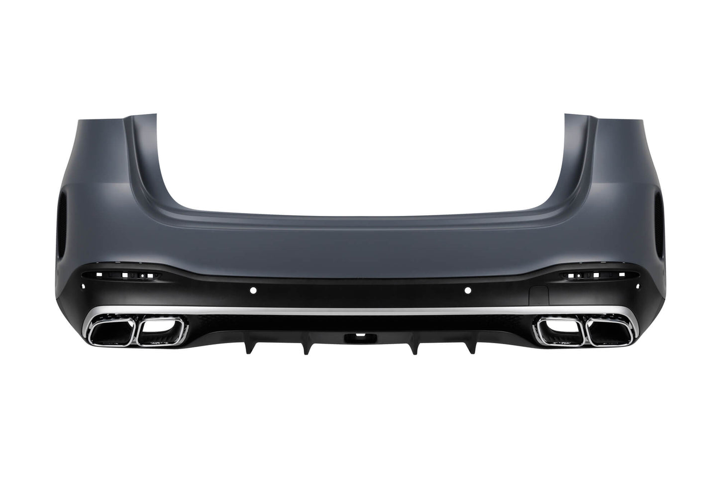 Tuning package type 63 compatible with Mercedes GLE SUV W167 (2019-2023), with chrome strips and tips