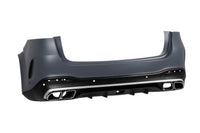 Tuning package type 63 compatible with Mercedes GLE SUV W167 (2019-2023), with chrome strips and tips