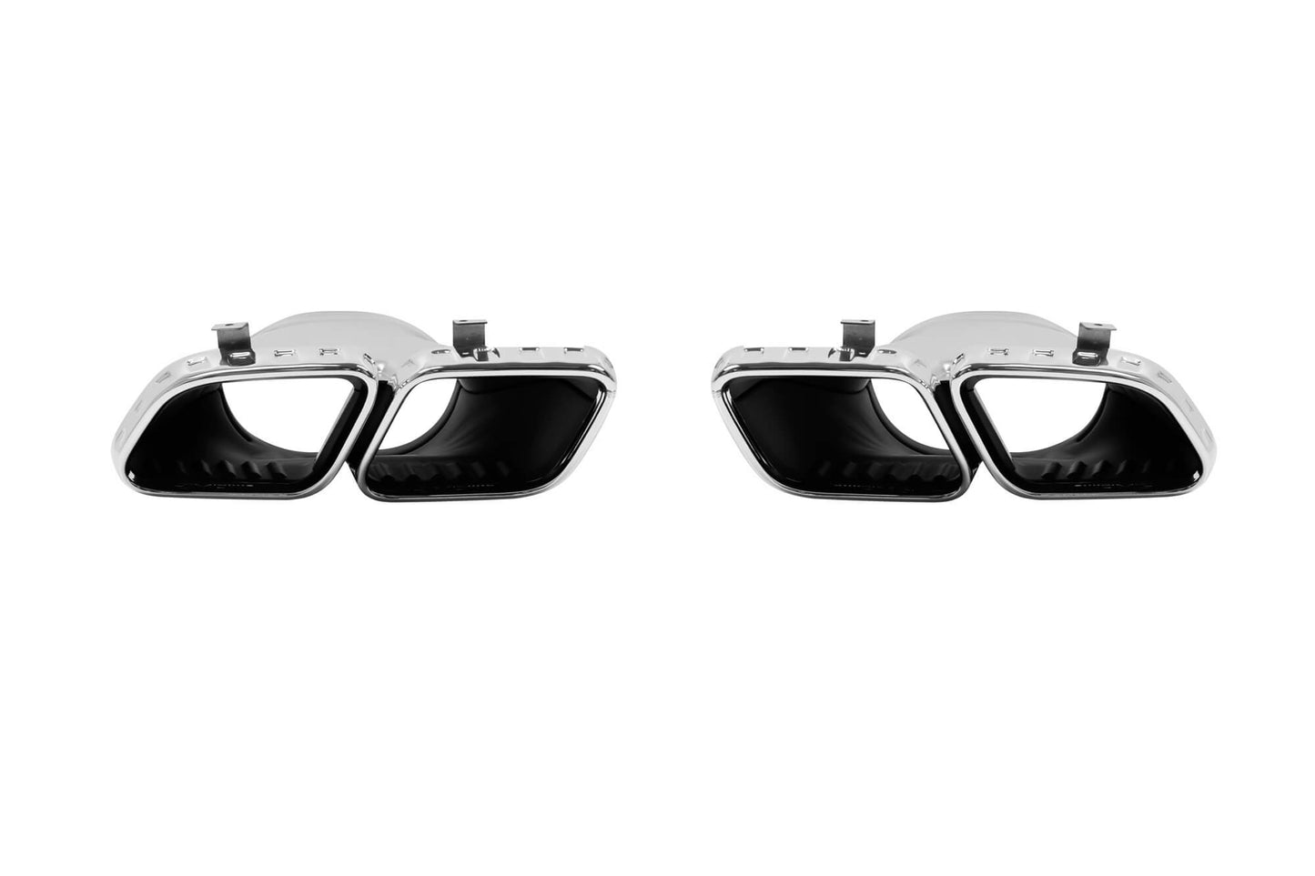 Tuning package type 63 compatible with Mercedes GLE SUV W167 (2019-2023), with chrome strips and tips