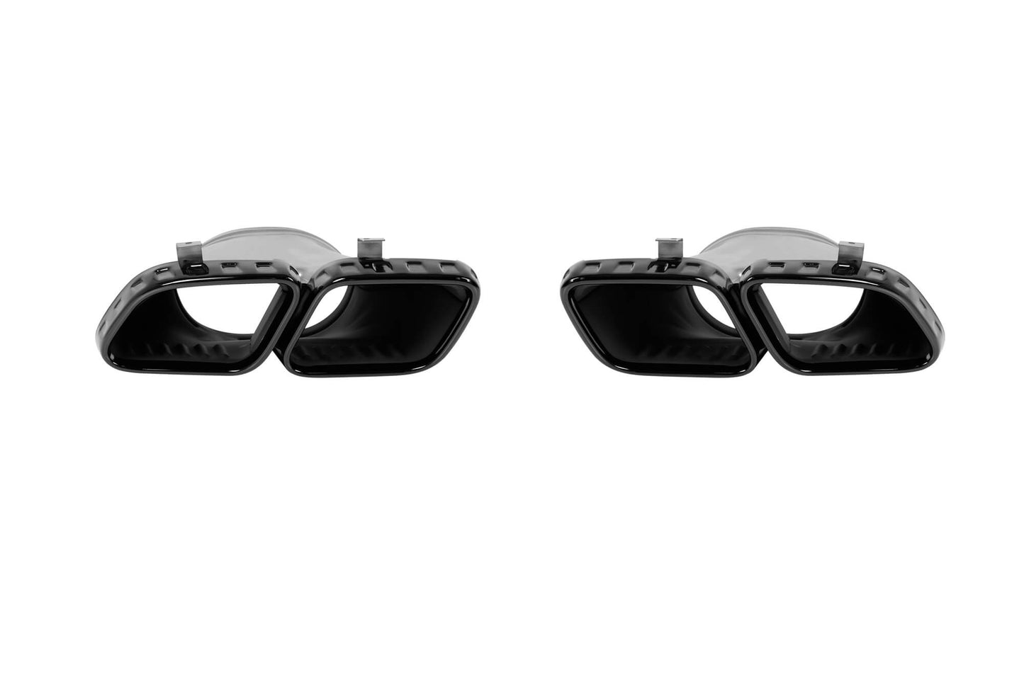 63 Type Tuning Package compatible with Mercedes GLE SUV W167 2019-2023, with black trims and tailpipes
