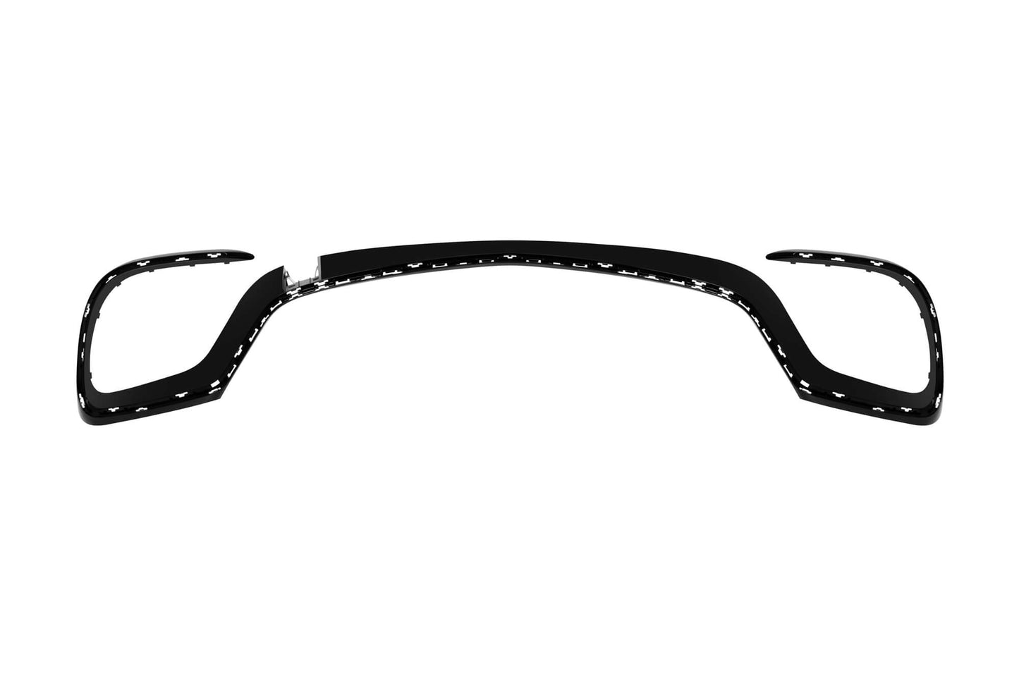 Tuning package with black elements and chrome/black grille, compatible with Mercedes GLS X167 (2020-2023) for models equipped with AMG Line rear bumper