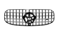 Tuning package with black elements and chrome/black grille, compatible with Mercedes GLS X167 (2020-2023) for models equipped with AMG Line rear bumper