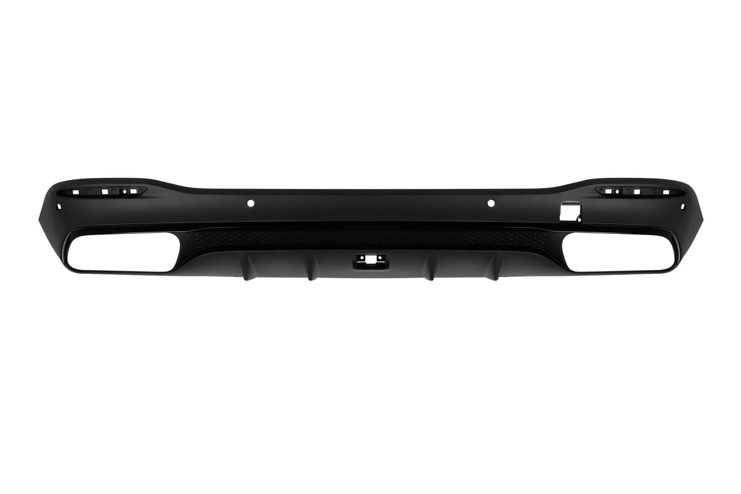 Tuning package with black elements and chrome/black grille, compatible with Mercedes GLS X167 (2020-2023) for models equipped with AMG Line rear bumper