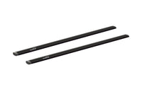 Bare transversale din aluminiu Hakr Wing 1200x74x29mm, negre, set 2 bucăți