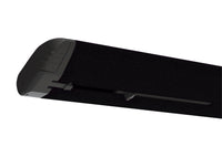 Bare transversale din aluminiu Hakr Wing 1200x74x29mm, negre, set 2 bucăți