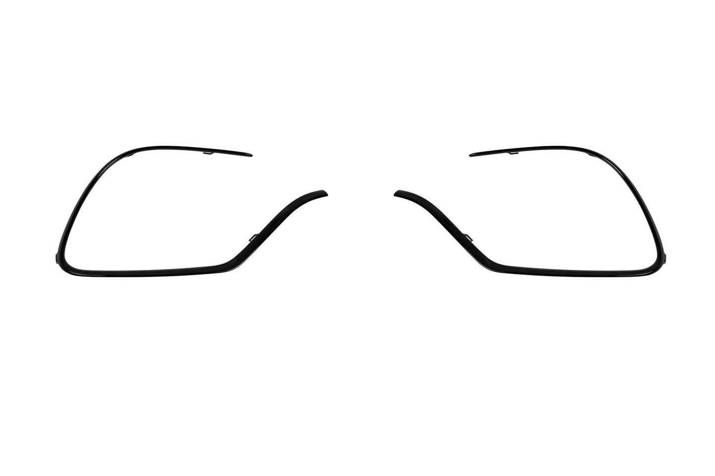 Pachet de tuning compatibil cu Mercedes GLE Coupe C167 după 2019, cu ornamente negre, grilă neagră și tipsuri negre